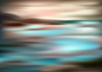 abstract gradient landscape, horizontal illustration