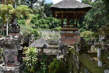 Fototapeta premium Cluster of Balinese Shrine Architecture at Gunung Kawi Temple