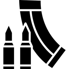 Fototapeta premium Ammunition Icon