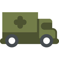 Medical Truck Icon