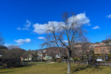 Obraz premium Chexbres im Distrikt Lavaux-Oron des Kantons Waadt , Schweiz