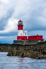 Longstone Lighthouse, Farne Islands, Northumberland, UK.