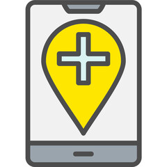 Obraz premium Location Icon