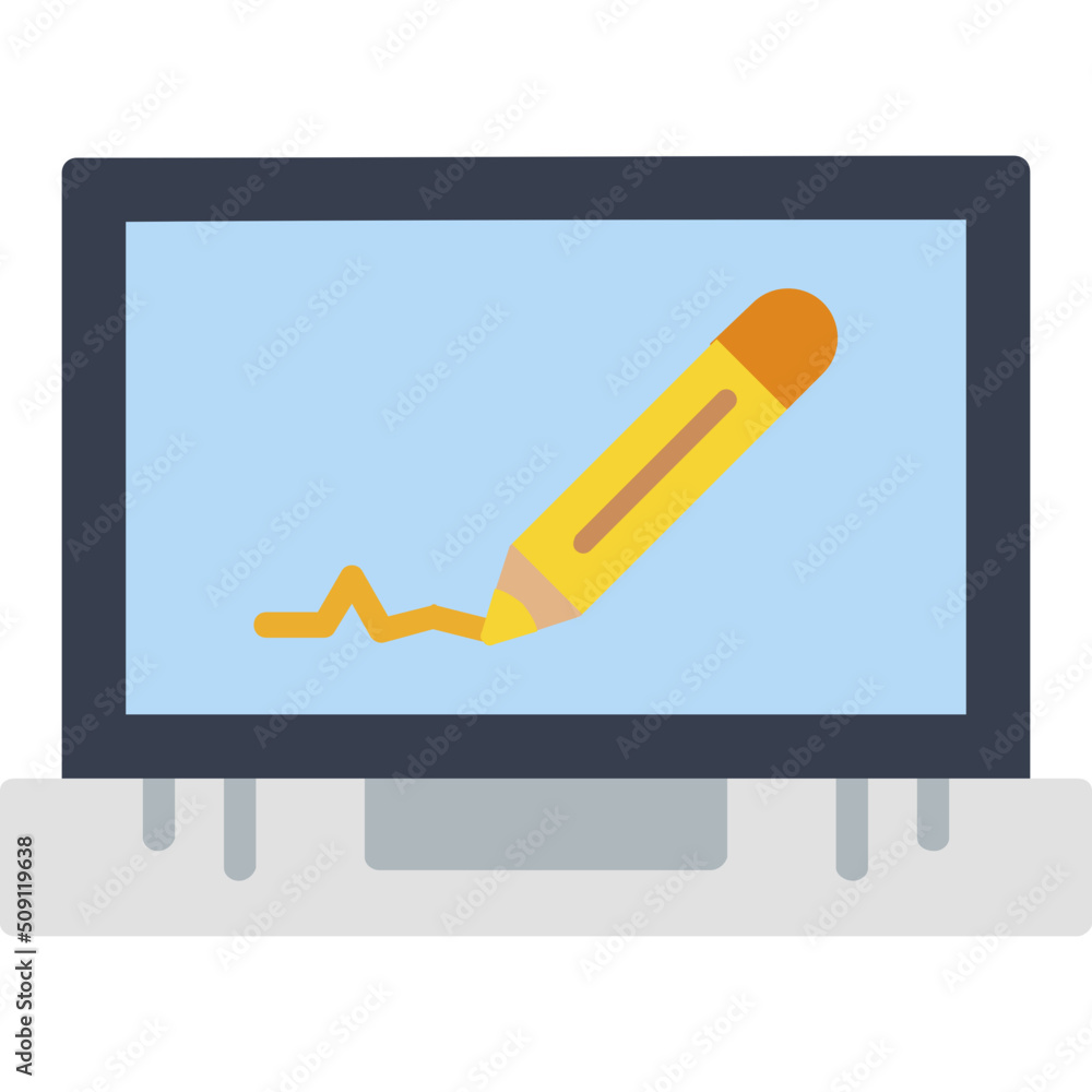 Poster Pencil Icon