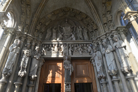 Portal Kathedrale Notre-Dame (Lausanne)