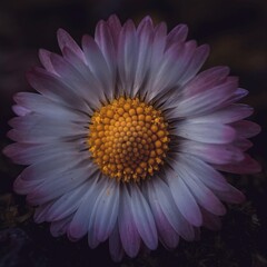 romantic daisy flower in spring season