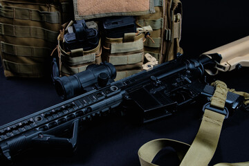 fusil de asalto m4 americano
