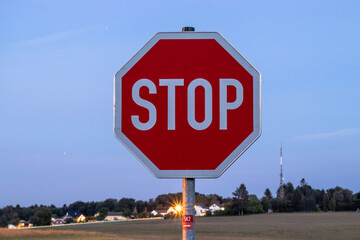 Stopschild Deutschland