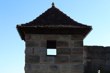 Burg, Schloss, Turm, Festung, Wehrturm, Dach