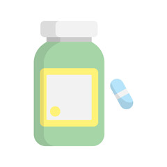 Medicine icon design template vector illustration
