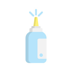 Nasal Spray icon design template vector illustration