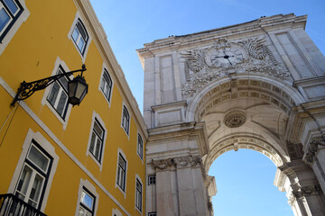 Fototapeta na wymiar Arco da Rua Agusta 6