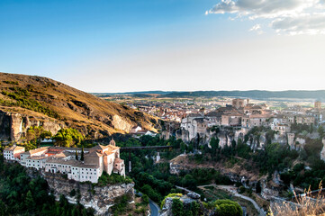 hanging houses of Cuenca, Spain