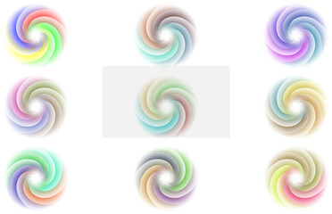 set of gradient .
Vector illustration.
EPS 10