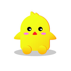 cute duct illustration vector