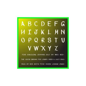 Abstract Fashion font alphabet. Minimal modern urban fonts, vector, illustration.