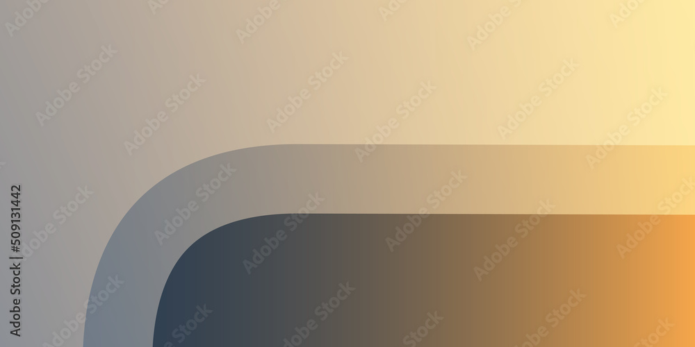 Poster colorful curving semi transparent lines - minimalist abstract geometric gradient background composit