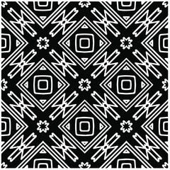 Abstract background with black and white pattern. Unique geometric vector swatch. Perfect for site backdrop, wrapping paper, wallpaper, textile and surface design.