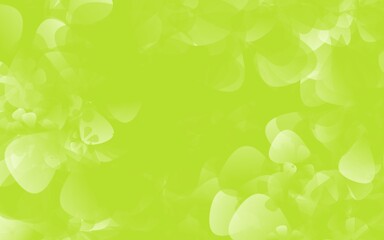 Fototapeta premium background with leaves abstract green blobs