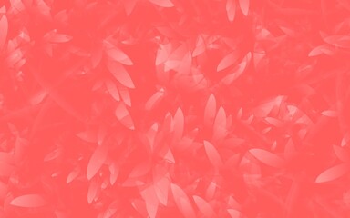 background with leaves abstract pink
