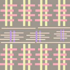 Square sticks form a pattern on pastel background