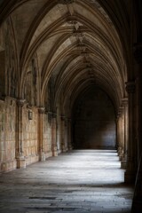 Fototapeta na wymiar arches of a church