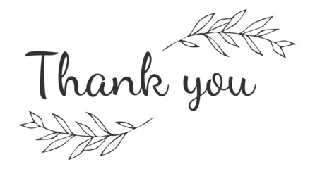 Thank you sign icon. Customer service symbol. vector thank you handwritten inscription. hand drawn lettering. Thank you calligraphy. Thank you card.