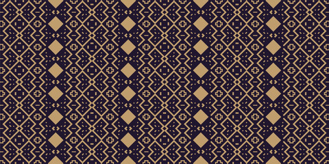 flat ornament line pattern design