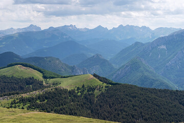 Fototapeta premium Roncal Valley. Navarrese Pyrenees