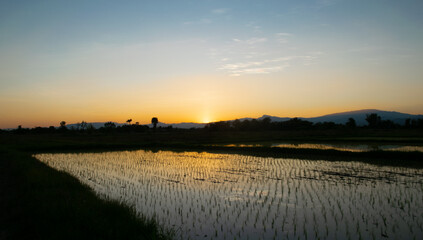Sky background with the cloud. Nature abstract