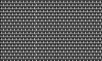 triangle or diamond abstract pattern black with white background