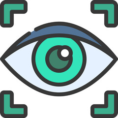 Retina Scan Icon