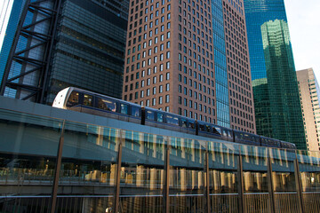 Naklejka premium Shiodome, Tokyo - 509154619