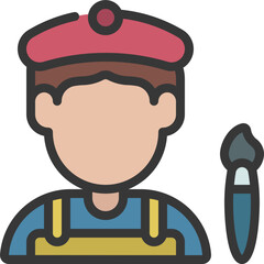 Male Artist Icon