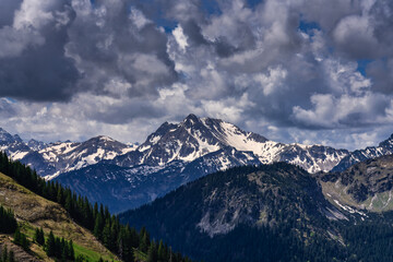 Allgäuer Alpen Bergpanorama