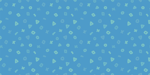 Geometric illustration background. Seamless pattern.Vector. 幾何学イラストパターン　背景素材