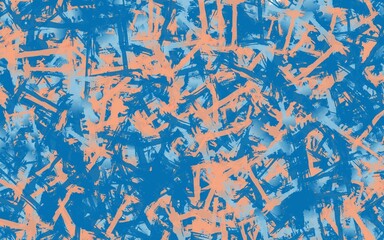 blue and yellow paint