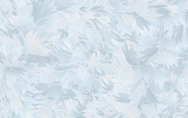 background with leaves grey