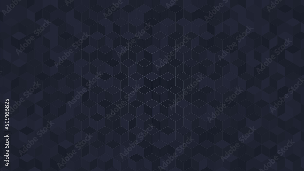 Aufkleber geometric pattern with cubes. luxury design. abstract vector background