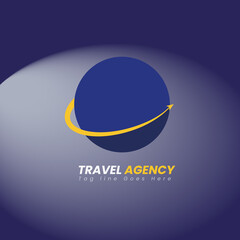Logo design for travel agency