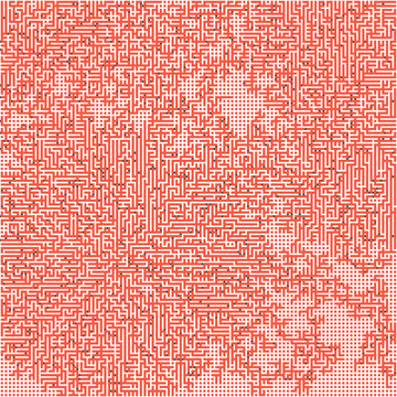 Albert-Laszlo Barabasi algorithm network visualization implementation illustration