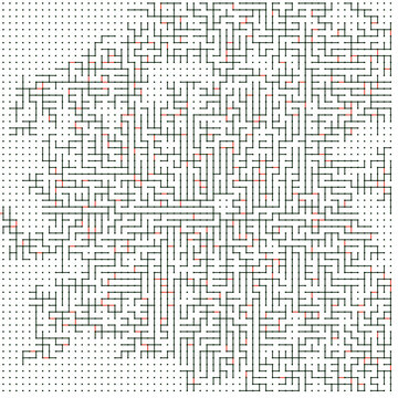 Albert-Laszlo Barabasi algorithm network visualization implementation illustration