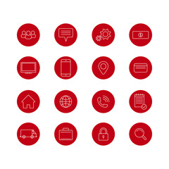 business icon vector for website symbol icon presentation