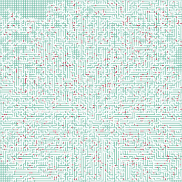 Albert-Laszlo Barabasi algorithm network visualization implementation illustration