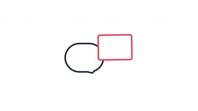 chat icon animation