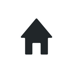 Home icon. House symbol illustration vector to be used in web applications.