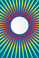 abstract background with rays