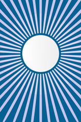 blue sunburst background