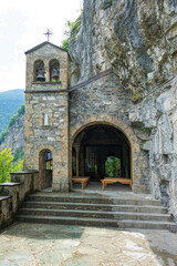 Fototapeta na wymiar Kapelle Notre-Dame du Scex, St. Maurice, Kanton Wallis, Schweiz