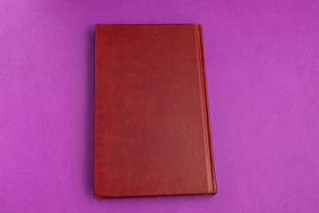 Book over background - closeup detail